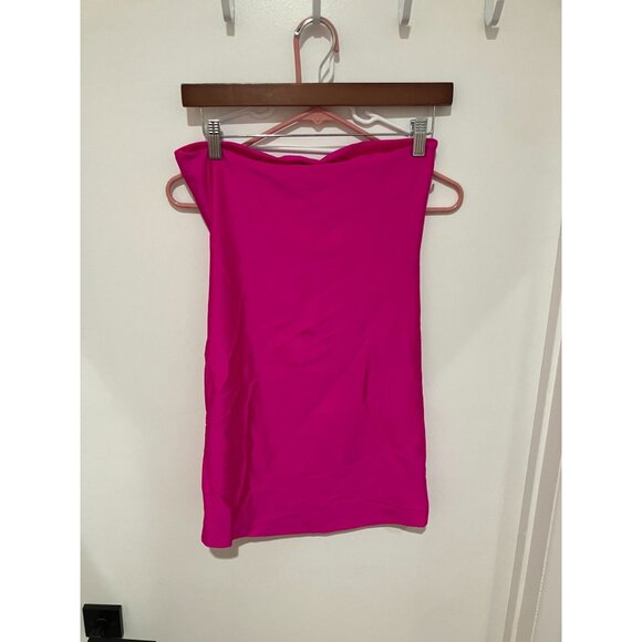 Good American Women's Compression Shine Tube Dress, Pink, Size 3 (Large) - Picture 3 of 4